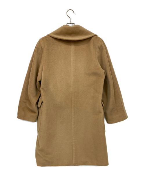 MaxMara（マックスマーラ）MaxMara (マックスマーラ) カシミヤ混ダブルコート ブラウン サイズ:SIZE 38の古着・服飾アイテム