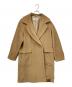 MaxMara（マックスマーラ）の古着「カシミヤ混ダブルコート」｜ブラウン