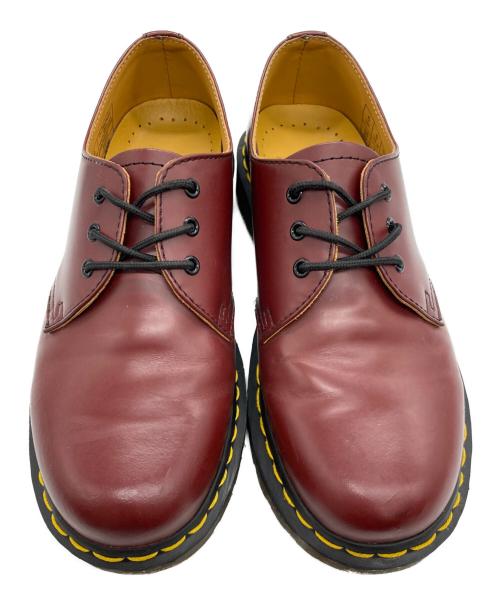 Dr.Martens（ドクターマーチン）Dr.Martens (ドクターマーチン) 3ホールシューズ レッド サイズ:38の古着・服飾アイテム