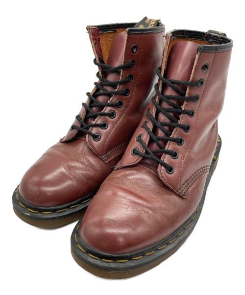 Dr.Martens（ドクターマーチン）Dr.Martens (ドクターマーチン) 8ホールブーツ レッド サイズ:7の古着・服飾アイテム