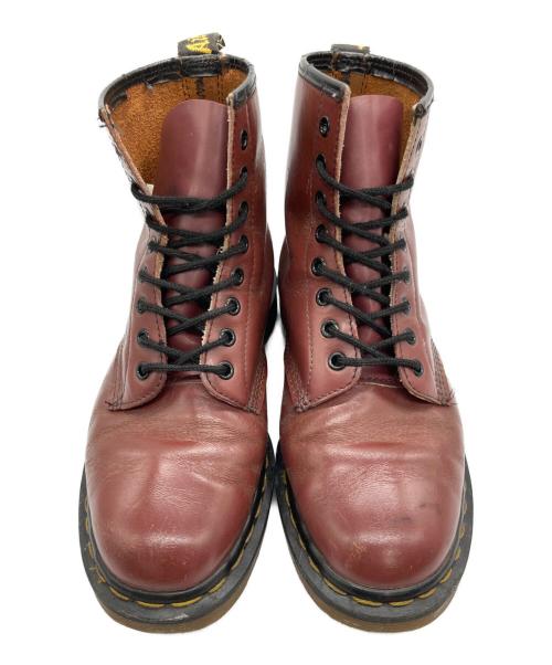 Dr.Martens（ドクターマーチン）Dr.Martens (ドクターマーチン) 8ホールブーツ レッド サイズ:7の古着・服飾アイテム