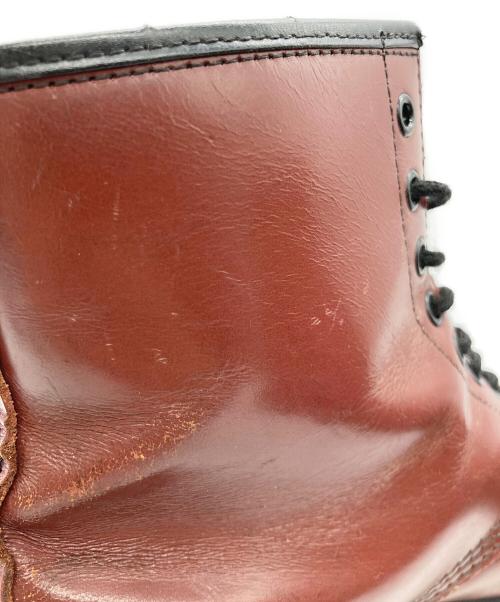 Dr.Martens（ドクターマーチン）Dr.Martens (ドクターマーチン) 8ホールブーツ レッド サイズ:7の古着・服飾アイテム