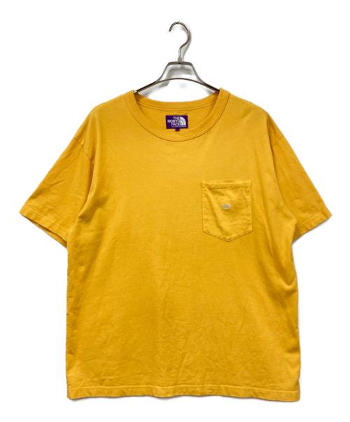 THE NORTHFACE PURPLELABEL（ザ・ノースフェイス パープルレーベル）THE NORTHFACE PURPLELABEL (ザ・ノースフェイス パープルレーベル) 半袖カットソー イエロー サイズ:Lの古着・服飾アイテム