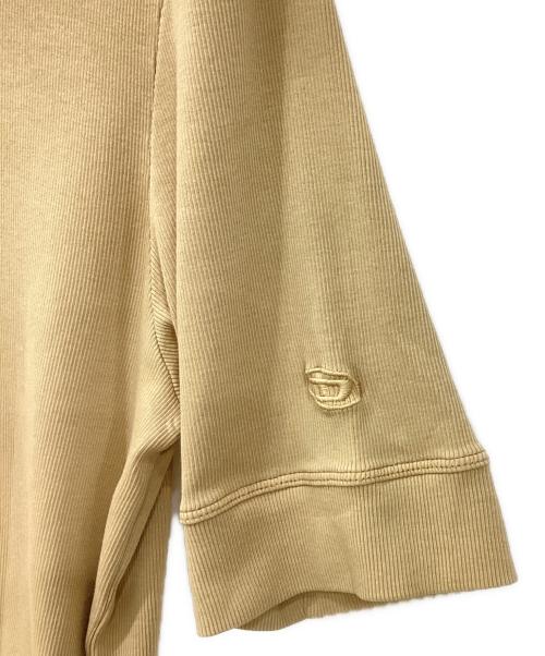 DIESEL（ディーゼル）DIESEL (ディーゼル) 半袖カットソー ベージュ サイズ:Mサイズの古着・服飾アイテム