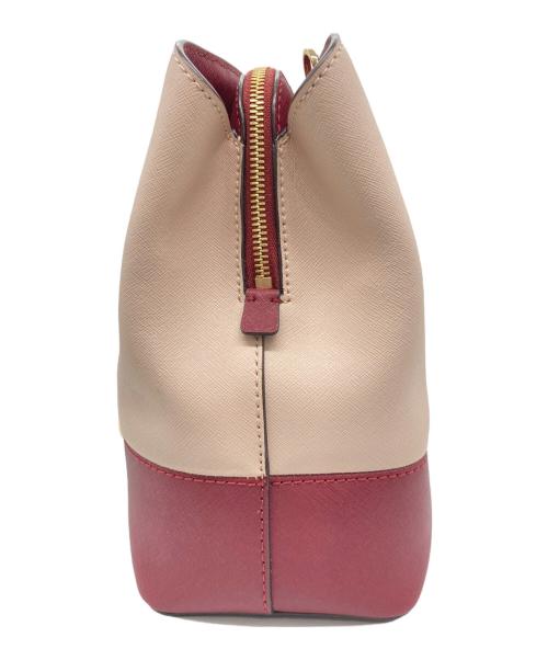 MICHAEL KORS（マイケルコース）MICHAEL KORS (マイケルコース) ハンドバッグ レッド×ピンクの古着・服飾アイテム