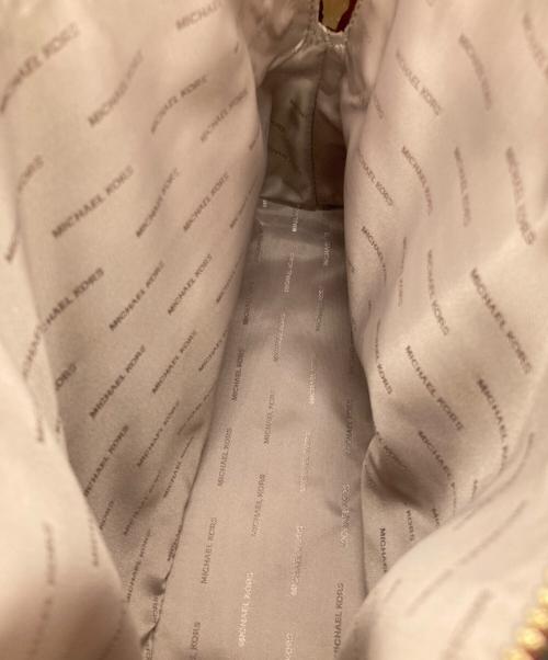 MICHAEL KORS（マイケルコース）MICHAEL KORS (マイケルコース) ハンドバッグ レッド×ピンクの古着・服飾アイテム