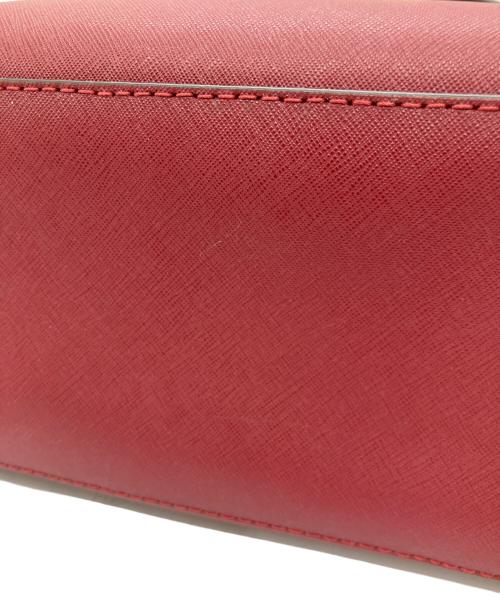 MICHAEL KORS（マイケルコース）MICHAEL KORS (マイケルコース) ハンドバッグ レッド×ピンクの古着・服飾アイテム