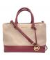 MICHAEL KORS（マイケルコース）の古着「ハンドバッグ」｜レッド×ピンク