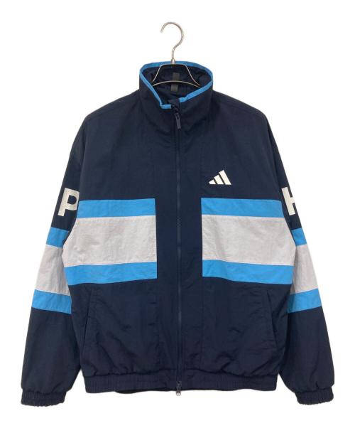 adidas（アディダス）adidas (アディダス) セットアップジャージ ネイビー×ホワイト サイズ:Mサイズの古着・服飾アイテム