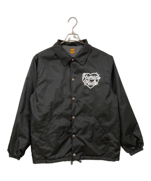HUMAN MADE（ヒューマンメイド）HUMAN MADE (ヒューマンメイド) コーチジャケット ブラック サイズ:SIZE Lの古着・服飾アイテム