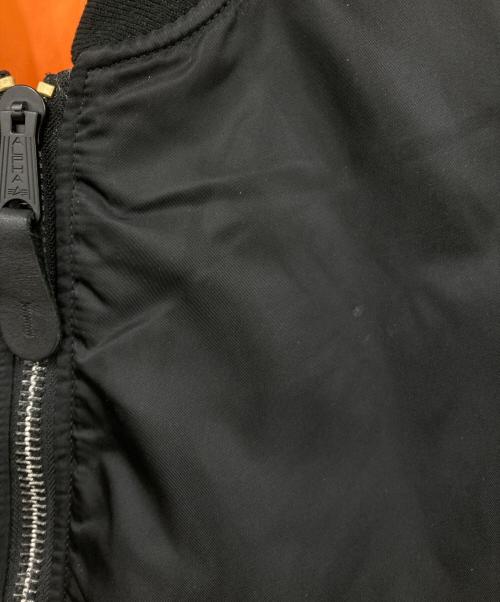 ALPHA  INDUSRTIES（アルファ インダストリーズ）ALPHA  INDUSRTIES (アルファ インダストリーズ) MA-1ジャケット ブラック サイズ:Lサイズの古着・服飾アイテム