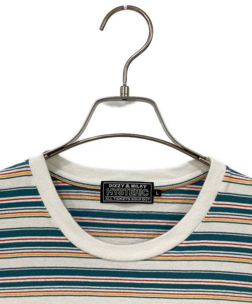 Hysteric Glamour（ヒステリックグラマー）Hysteric Glamour (ヒステリックグラマー) 半袖カットソー マルチカラー サイズ:Lの古着・服飾アイテム