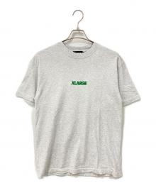 X-LARGE（エクストララージ）の古着「半袖カットソー」｜グレー×グリーン