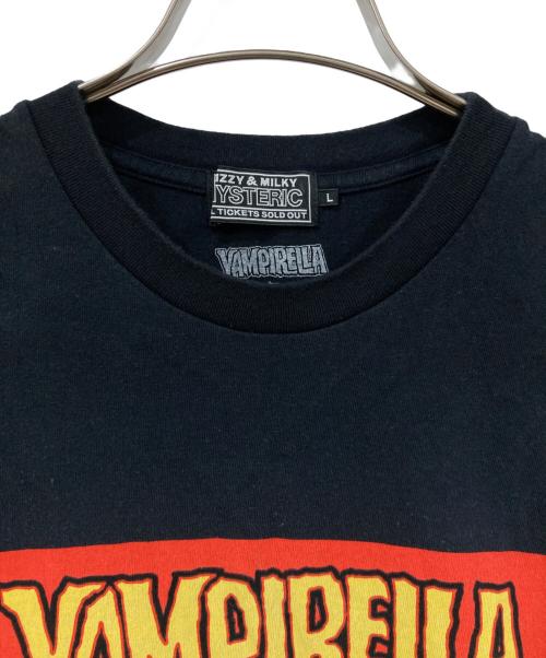 Hysteric Glamour（ヒステリックグラマー）Hysteric Glamour (ヒステリックグラマー) 半袖カットソー ブラック サイズ:SIZE Lの古着・服飾アイテム