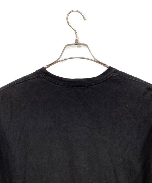 Hysteric Glamour（ヒステリックグラマー）Hysteric Glamour (ヒステリックグラマー) 半袖カットソー ブラック×ブルー サイズ:Lの古着・服飾アイテム