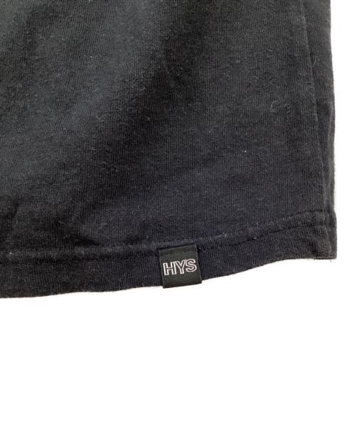 Hysteric Glamour（ヒステリックグラマー）Hysteric Glamour (ヒステリックグラマー) 半袖カットソー ブラック×ブルー サイズ:Lの古着・服飾アイテム
