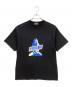 Hysteric Glamour（ヒステリックグラマー）の古着「半袖カットソー」｜ブラック×ブルー