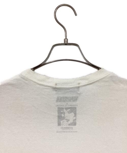 Hysteric Glamour（ヒステリックグラマー）Hysteric Glamour (ヒステリックグラマー) 半袖カットソー ホワイト サイズ:Lの古着・服飾アイテム