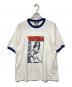 Hysteric Glamour（ヒステリックグラマー）の古着「半袖カットソー」｜ホワイト×ブルー