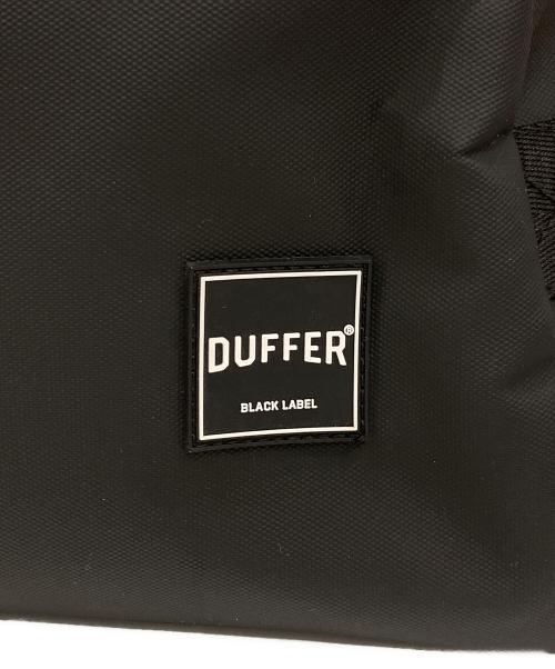 DUFFER（ダファー）DUFFER (ダファー) 2WAYジムバッグ ブラックの古着・服飾アイテム
