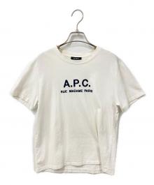 A.P.C.（アーペーセー）の古着「半袖カットソー」｜ホワイト