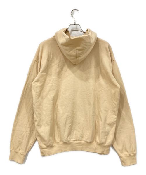 LOS ANGELES APPAREL（ロサンゼルスアパレル）LOS ANGELES APPAREL (ロサンゼルスアパレル) プルオーバーパーカー ベージュ サイズ:Lサイズの古着・服飾アイテム