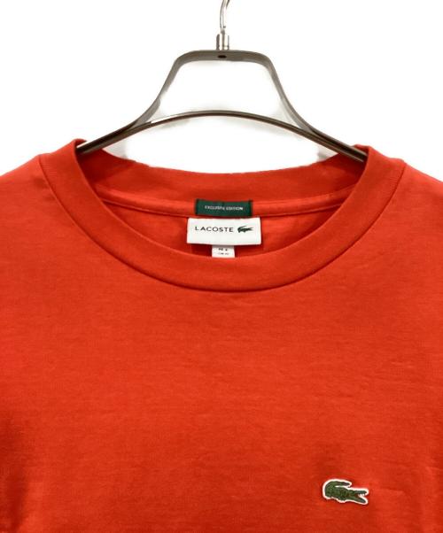 LACOSTE（ラコステ）LACOSTE (ラコステ) 半袖カットソー レッド サイズ:US Mの古着・服飾アイテム