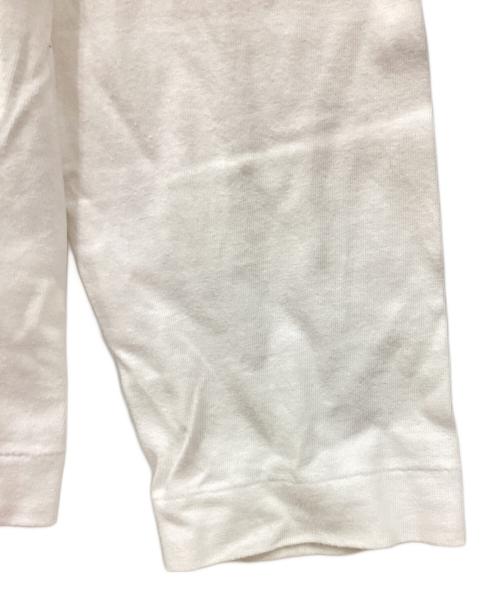 PLAY COMME des GARCONS（プレイコムデギャルソン）PLAY COMME des GARCONS (プレイコムデギャルソン) 長袖カットソー ホワイト サイズ:sの古着・服飾アイテム