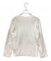 PLAY COMME des GARCONS (プレイコムデギャルソン) 長袖カットソー ホワイト サイズ:s：5000円