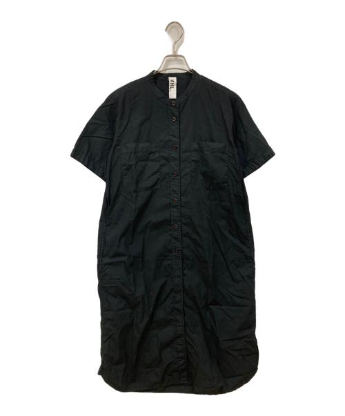 MHL（エムエイチエル）MHL (エムエイチエル) 半袖ワンピース ブラック サイズ:SIZE 1の古着・服飾アイテム