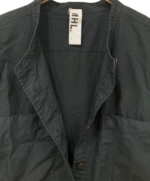 MHL（エムエイチエル）MHL (エムエイチエル) 半袖ワンピース ブラック サイズ:SIZE 1の古着・服飾アイテム