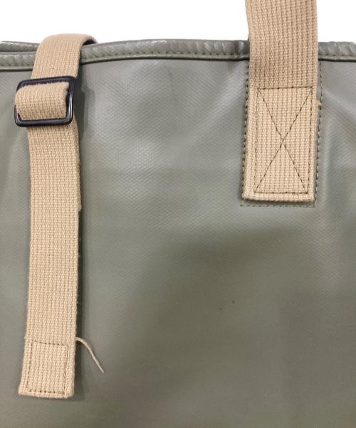 LUGGAGE LABEL（ラゲッジ レーベル）LUGGAGE LABEL (ラゲッジ レーベル) ライナートートバッグ オリーブの古着・服飾アイテム