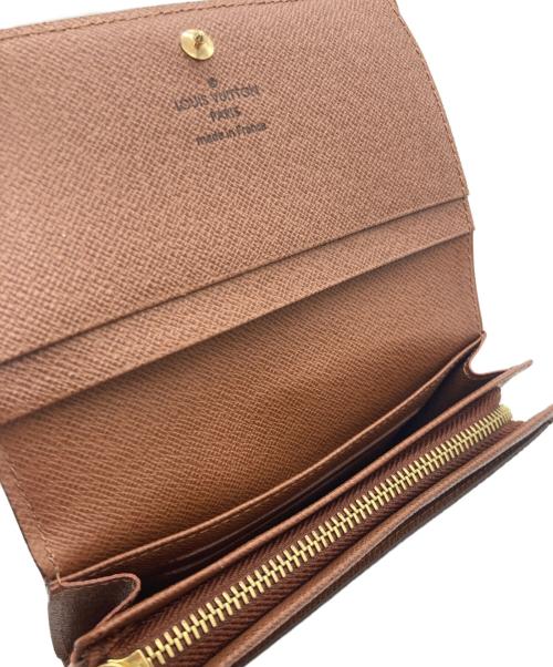 LOUIS VUITTON（ルイ ヴィトン）LOUIS VUITTON (ルイ ヴィトン) ポルトモネ・ビエ・トレゾール ブラウンの古着・服飾アイテム