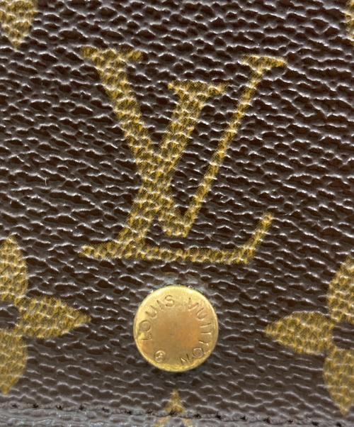 LOUIS VUITTON（ルイ ヴィトン）LOUIS VUITTON (ルイ ヴィトン) ポルトモネ・ビエ・トレゾール ブラウンの古着・服飾アイテム