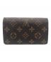 LOUIS VUITTON (ルイ ヴィトン) ポルトモネ・ビエ・トレゾール ブラウン：25000円