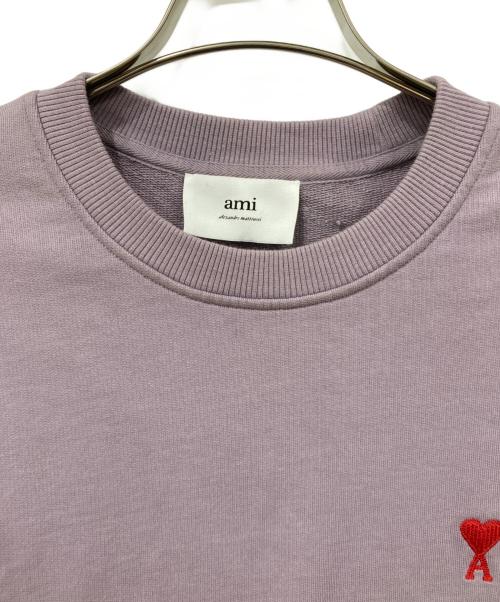 AMI Alexandre Mattiussi（アミアレクサンドルマテュッシ）AMI Alexandre Mattiussi (アミアレクサンドルマテュッシ) スウェット パープル サイズ:Lサイズの古着・服飾アイテム
