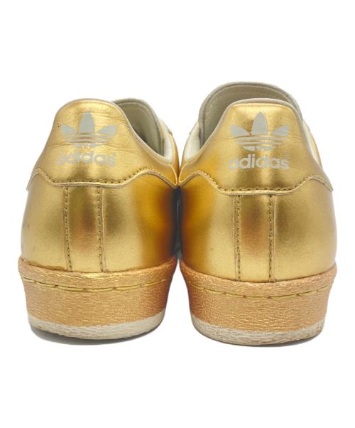 adidas（アディダス）adidas (アディダス) SUPERSTAR 80S METALLIC ゴールド サイズ:22.5cmの古着・服飾アイテム
