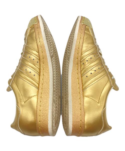 adidas（アディダス）adidas (アディダス) SUPERSTAR 80S METALLIC ゴールド サイズ:22.5cmの古着・服飾アイテム