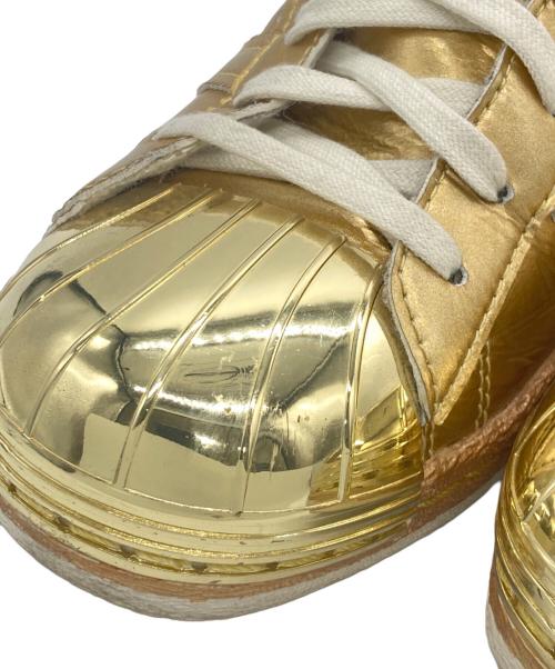 adidas（アディダス）adidas (アディダス) SUPERSTAR 80S METALLIC ゴールド サイズ:22.5cmの古着・服飾アイテム