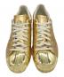 中古・古着 adidas (アディダス) SUPERSTAR 80S METALLIC ゴールド サイズ:22.5cm：5000円