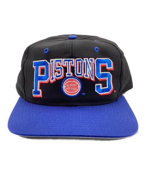 NBA（エヌビーエー）NBA (エヌビーエー) キャップ ブラック×ブルーの古着・服飾アイテム