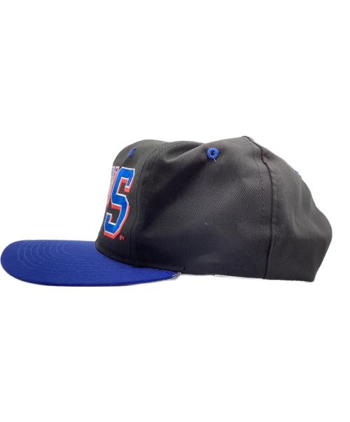 NBA（エヌビーエー）NBA (エヌビーエー) キャップ ブラック×ブルーの古着・服飾アイテム