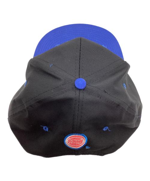 NBA（エヌビーエー）NBA (エヌビーエー) キャップ ブラック×ブルーの古着・服飾アイテム