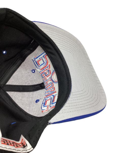NBA（エヌビーエー）NBA (エヌビーエー) キャップ ブラック×ブルーの古着・服飾アイテム