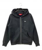 SUPREMEシュプリーム）の古着「ジップパーカー」｜ブラック