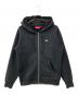 SUPREME（シュプリーム）の古着「ジップパーカー」｜ブラック