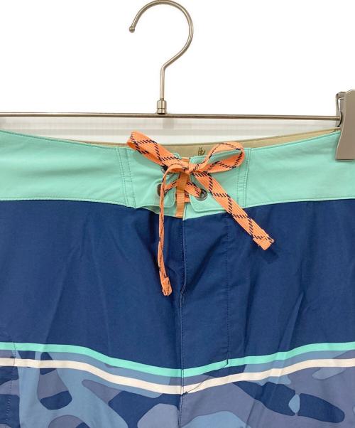Patagonia（パタゴニア）Patagonia (パタゴニア) ハーフパンツ ブルー×グリーン サイズ:SIZE 34の古着・服飾アイテム