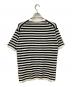 JOHN SMEDLEY (ジョンスメドレー) 半袖ニット ホワイト×ネイビー サイズ:M：9000円