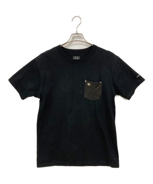 SCHOTT BROS.（ショットブロス）SCHOTT BROS. (ショットブロス) 半袖カットソー ブラック サイズ:Mの古着・服飾アイテム