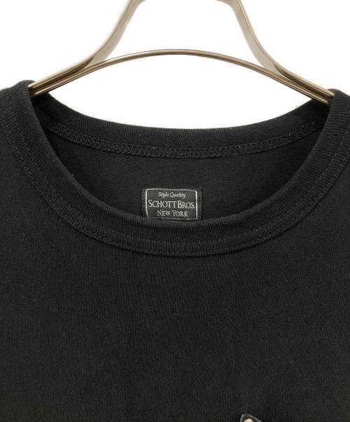 SCHOTT BROS.（ショットブロス）SCHOTT BROS. (ショットブロス) 半袖カットソー ブラック サイズ:Mの古着・服飾アイテム